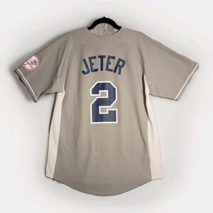 2012 New York Yankees Derek Jeter Jersey P2P 20in (Mens S) Authentic Merchandise
